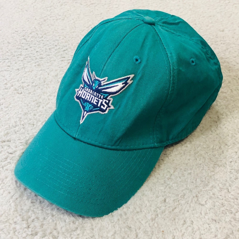 Charlotte Hornets NBA Baseball Cap Mens OSFM Adjustable Green Hat Fan Favorite